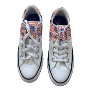 Converse CTAS Madison OX Sneakers Women's Size 8 White Multicolor Low Top NWT